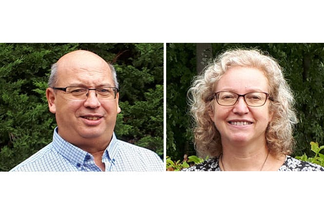 Sabine Deguili et Bernard Schons