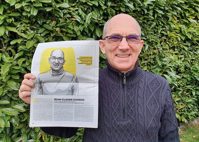 Jean-Claude Dusson, facteur services expert