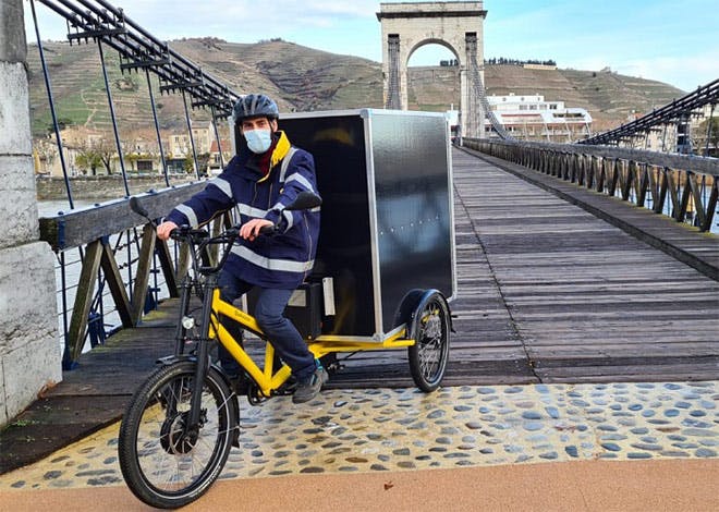 Tournon-sur-Rhône à l'ère du vélo cargo