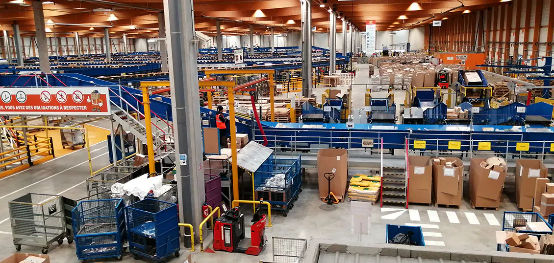 Plateforme Colis Du Rheu Deux Mois A Tres Haut Debit Le Groupe La Poste