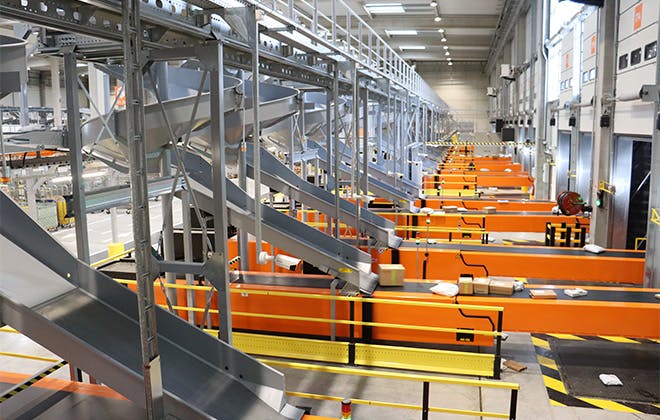 Four ultra-modern Colissimo sorting hubs have been opened in France since 2019