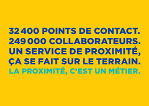 La proximité au cœur de la nouvelle campagne publicitaire du groupe La Poste