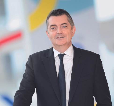 Philippe Heim, président du directoire de La Banque Postale et directeur général adjoint du groupe La Poste