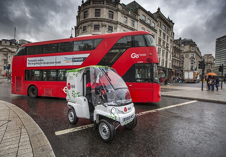 véhicule de livraison électrique