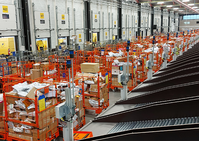 L’agence Colissimo de Toulouse-Lumin dispose d'une surface de 5 400 m² dont 4 800 m² de hall industriel