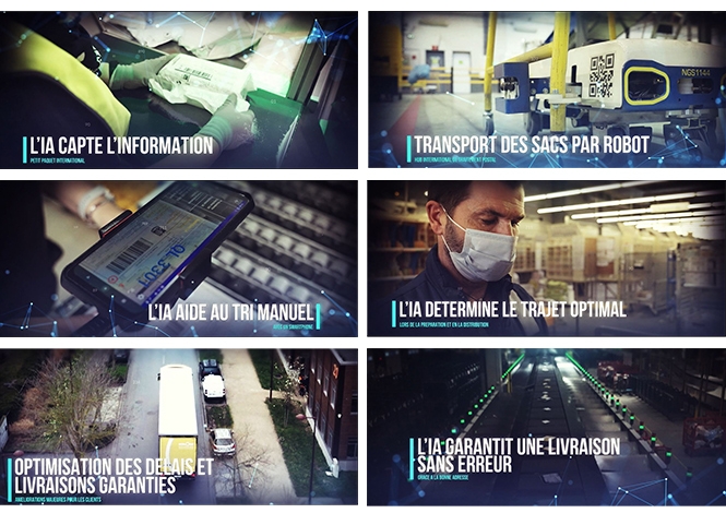 L'intelligence artificielle (IA) est désormais présente à toutes les étapes de la chaîne de traitement et distribution du courrier et des colis.