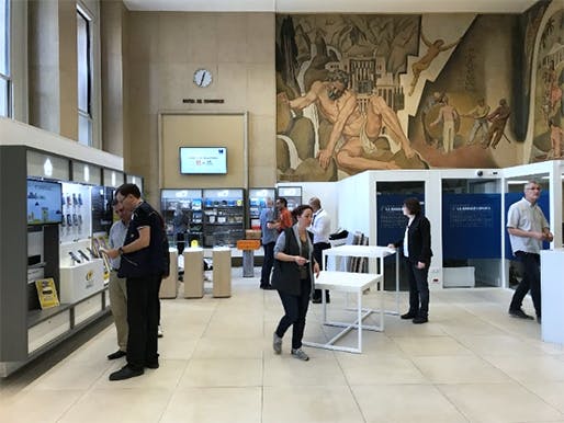 intérieur du bureau de poste de bellecour