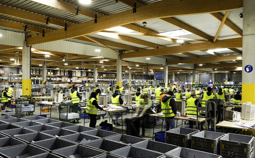 Election présidentielle : Viapost a mobilisé plusieurs centaines de personnes sur ses sites de Joué-Lès-Tours, Angers et Fontenoy-sur-Moselle.