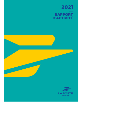 Visuel de la couverture du Rapport d'activité 2021