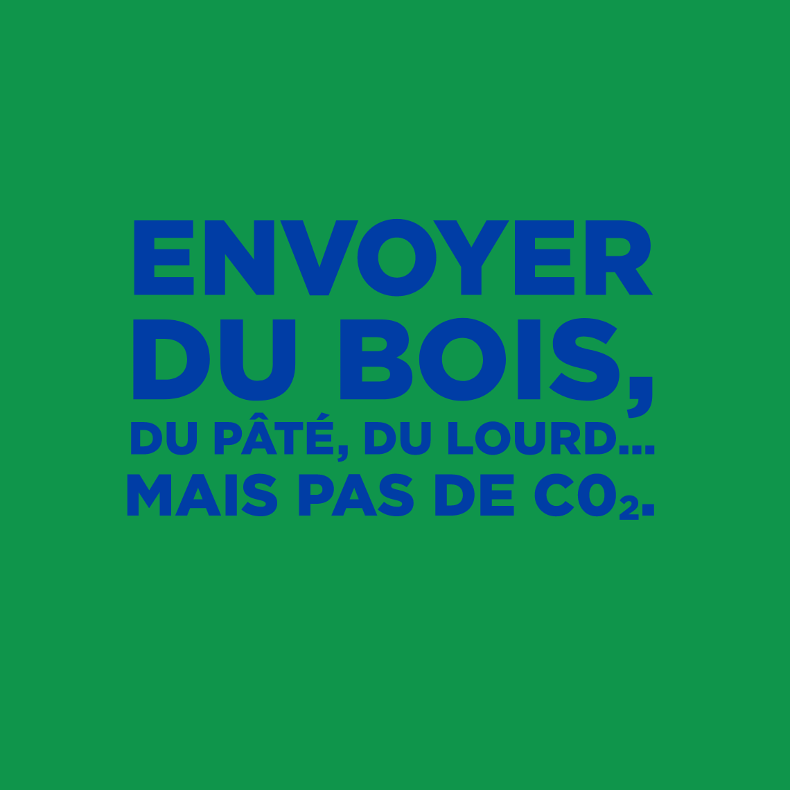 Envoyer du bois mais pas de CO2 | La Poste Groupe