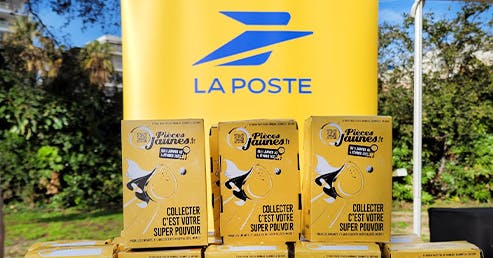 Pièces Jaunes 2023 : lancement de l'opération à Nice | La Poste Groupe