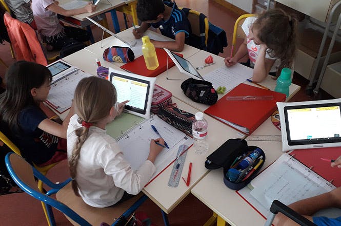 La tablette éducative Sqool