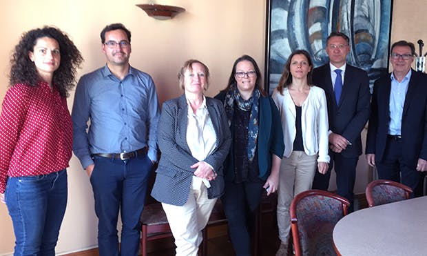 Photo du jury breton de l’édition 2019 du concours French IoT organisé par La Poste.