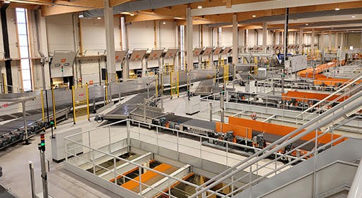 la plateforme colis aux Arcs-sur-Argens