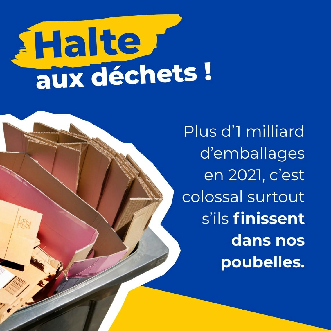 Halte aux déchets !