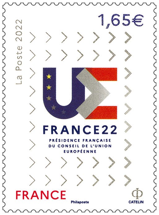 La Poste émet un timbre pour la présidence française du Conseil de l’Union européenne