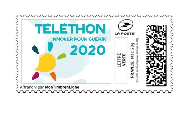 Timbres Téléthon 2020