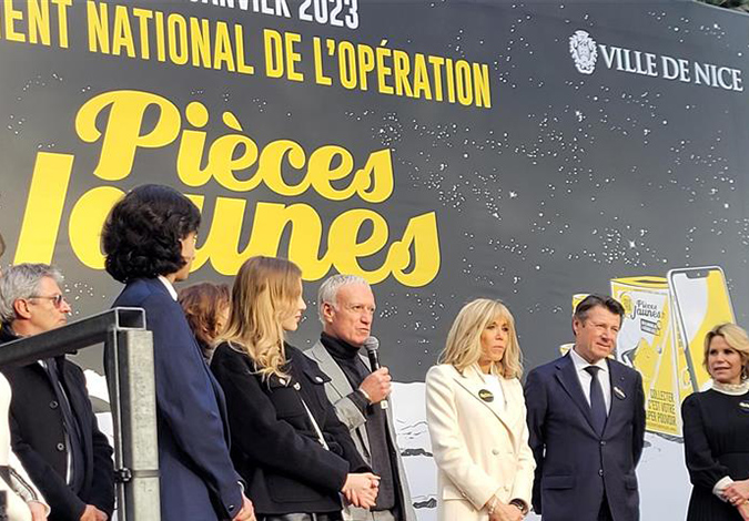 Pièces Jaunes 2023 : Lancement De L'opération à Nice | La Poste Groupe