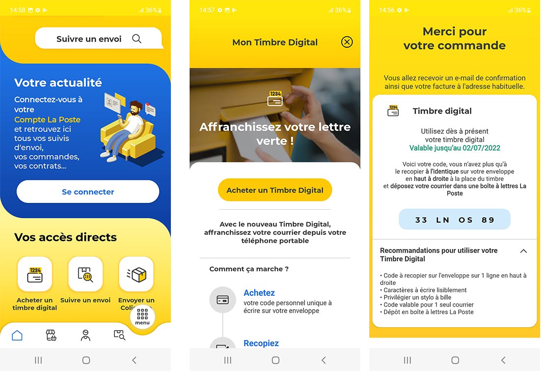 application expérience client