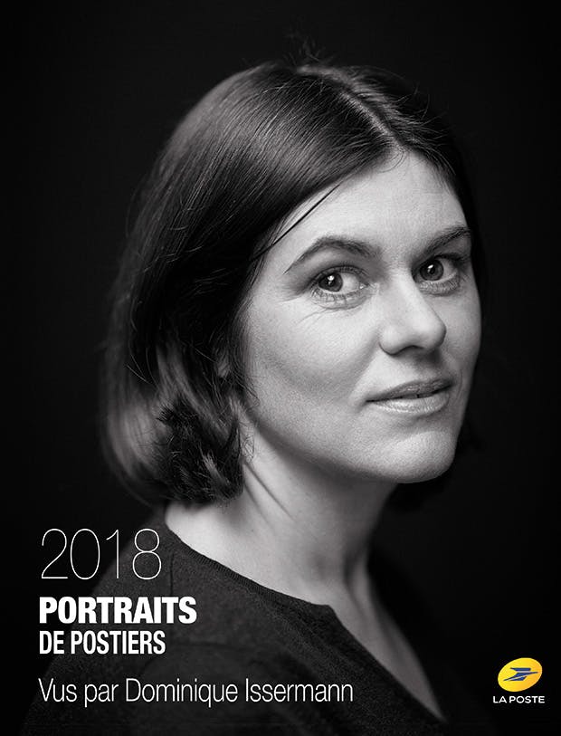 La couverture du cahier « Portraits de postiers 2018 »