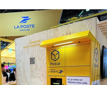 consigne Pickup sur le salon Vivatech