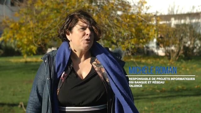 Michel Roman, Responsable de projets informatiques à Talence, et marraine de l’Envol, agit quotidiennement pour l’égalité des chances des jeunes.