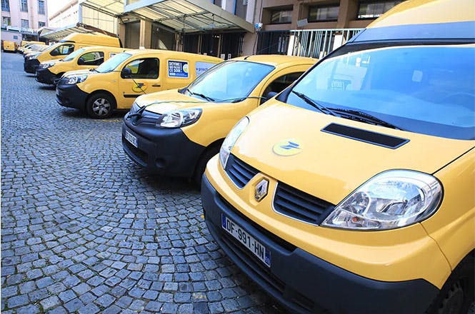 Une des premières flottes électriques au monde