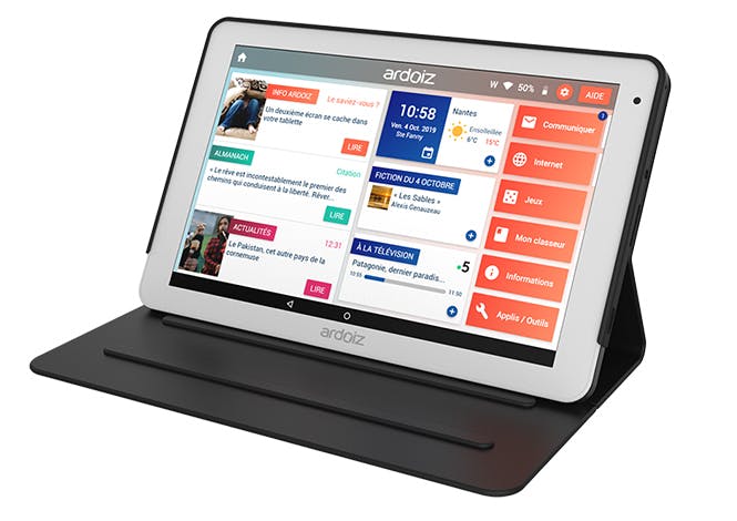 La tablette Ardoiz : un outil pensé pour les seniors