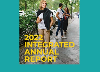 2022 integrated annual report 's  cover
