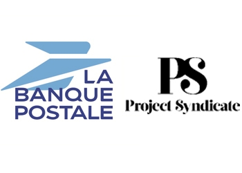 double logo la banque postale et project syndicate