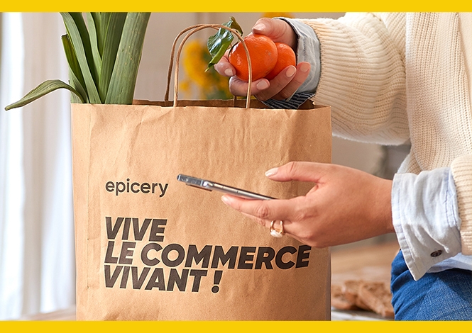 Filiale de La Poste, la start-up française epicery digitalise l'offre des commerçants de bouche et de proximité.