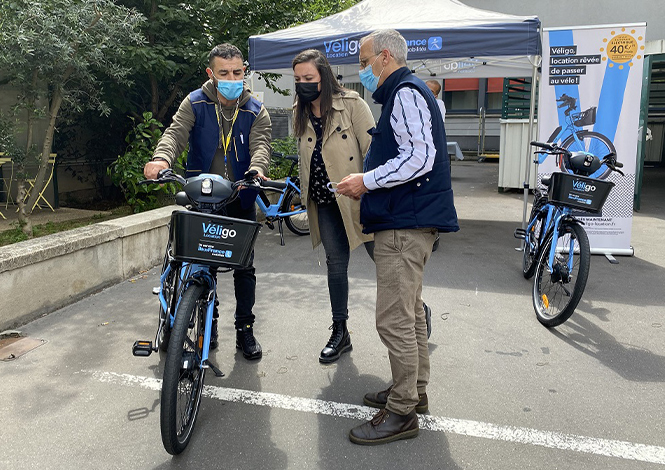 Idf mobilité velo discount electrique