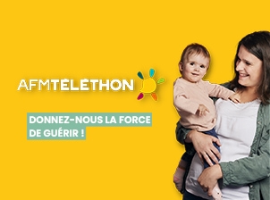 AFM Téléthon. Donnez-nous la force de Guérir