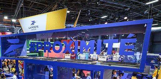 Photo du stand La Poste Groupe à Vivatech