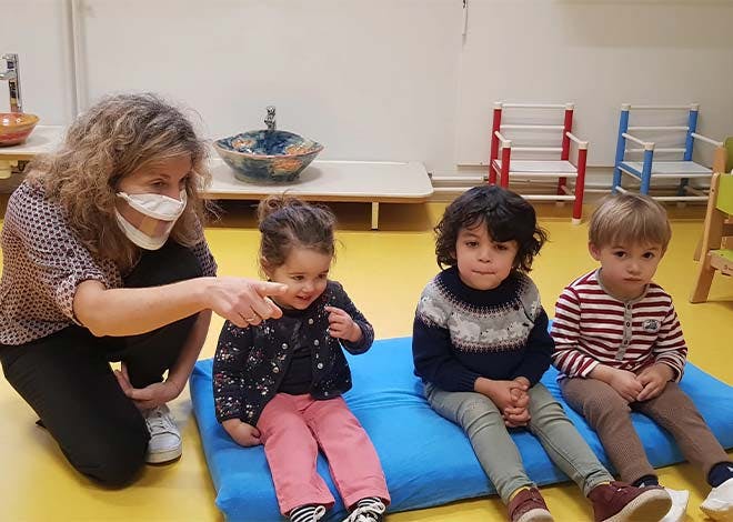 La crèche Rangueil de Nîmes s’est ainsi vue dotée de masques transparents et inclusifs pour son personnel