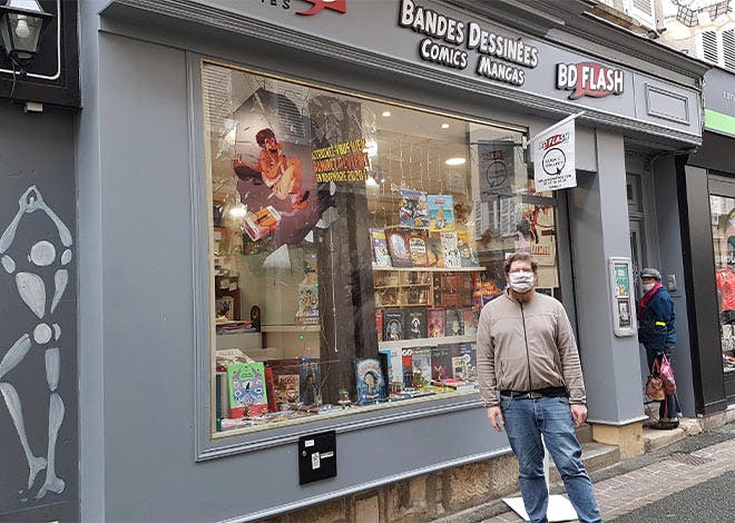 La librairie BD Flash