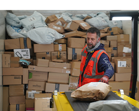 Plateforme Colissimo en fonctionnement 24 h/24