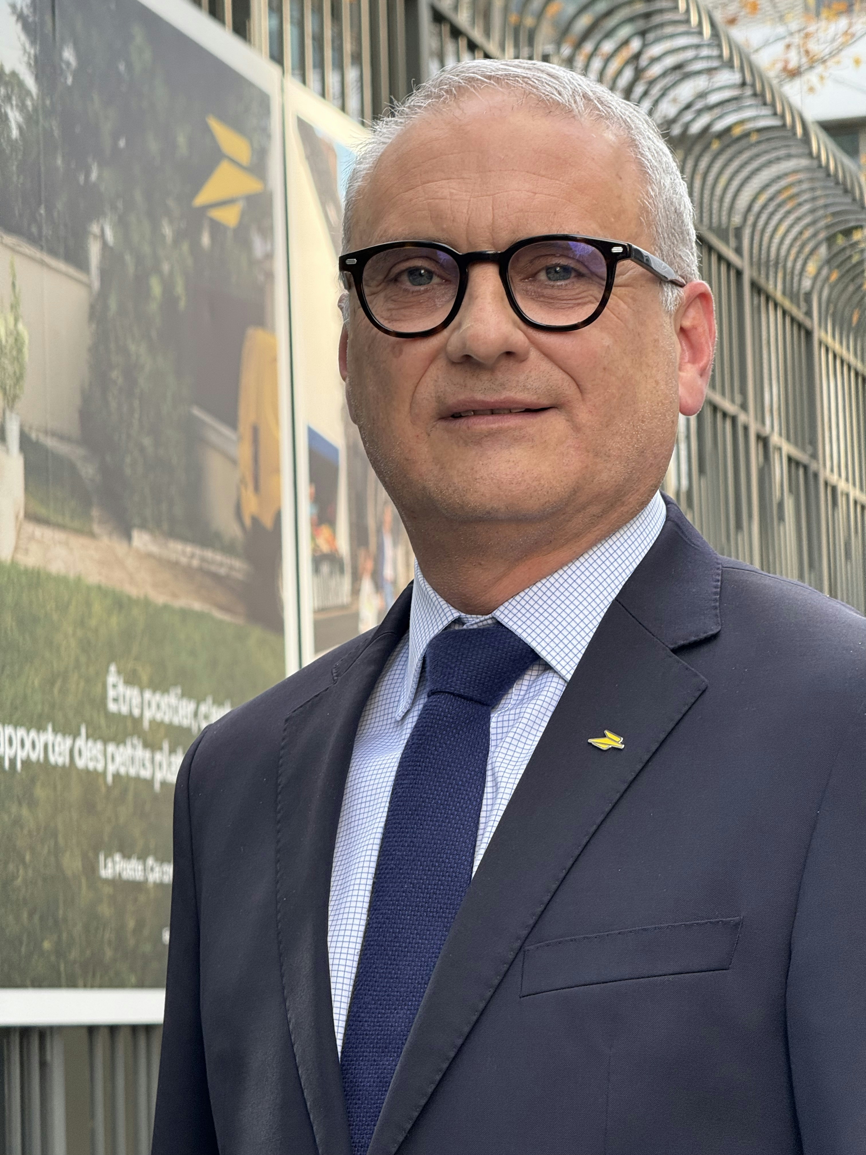 Philippe Bertrand, directeur de la sécurité globale du groupe La Poste