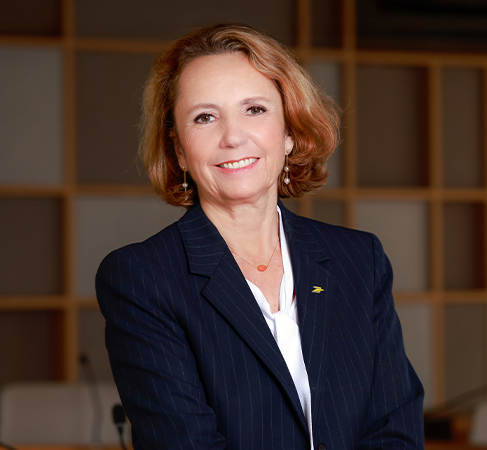 Marie-Ange Debon, présidente-directrice générale du groupe La Poste