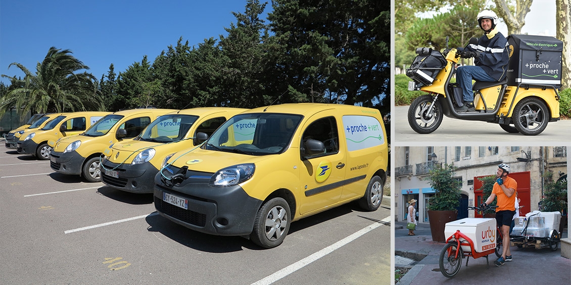 More environmentally-friendly delivery methods | La Poste Groupe