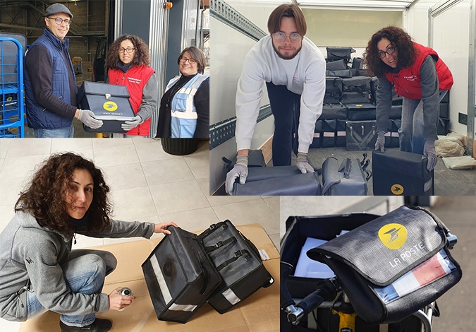 Upcycling : La Poste a signé une convention de partenariat avec La Recyclerie Sportive en mars 2022