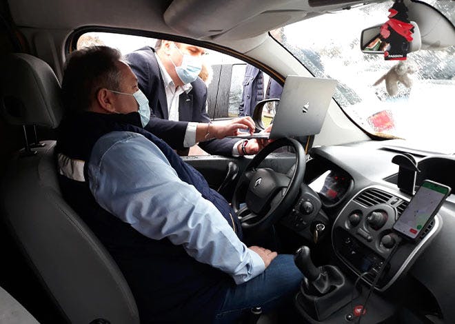 Julien Deniboire, ingénieur d’affaires chez Geoptis Rhône-Alpes