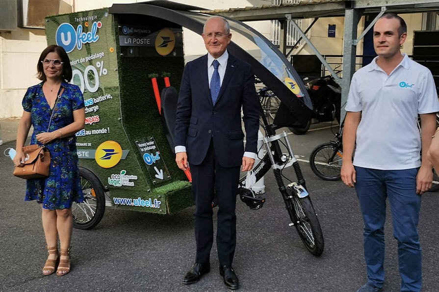 Philippe Wahl était à Orléans le 18 septembre 2020 pour promouvoir Urby