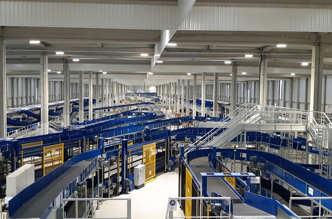 Plateforme Colissimo de Douvrin, Hauts-de-France.