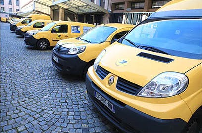 Une des premières flottes électriques au monde