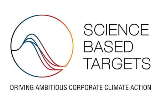 SBT Logo, driving ambitious corporate climate action