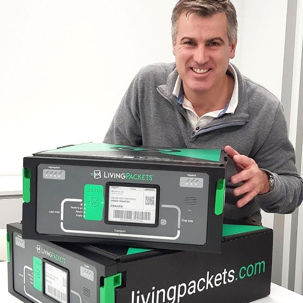 Photo de Denis Mourrain, fondateur de Living Packets