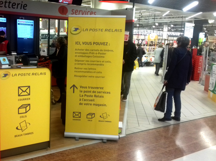 La Poste Relais chez Auchan | La Poste Groupe