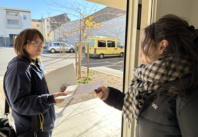 La Poste recense la population de Perpignan