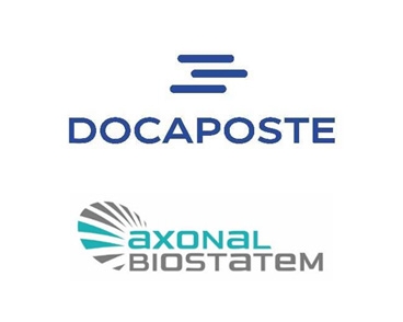 logo Docaposte, Axonal, Biostatem